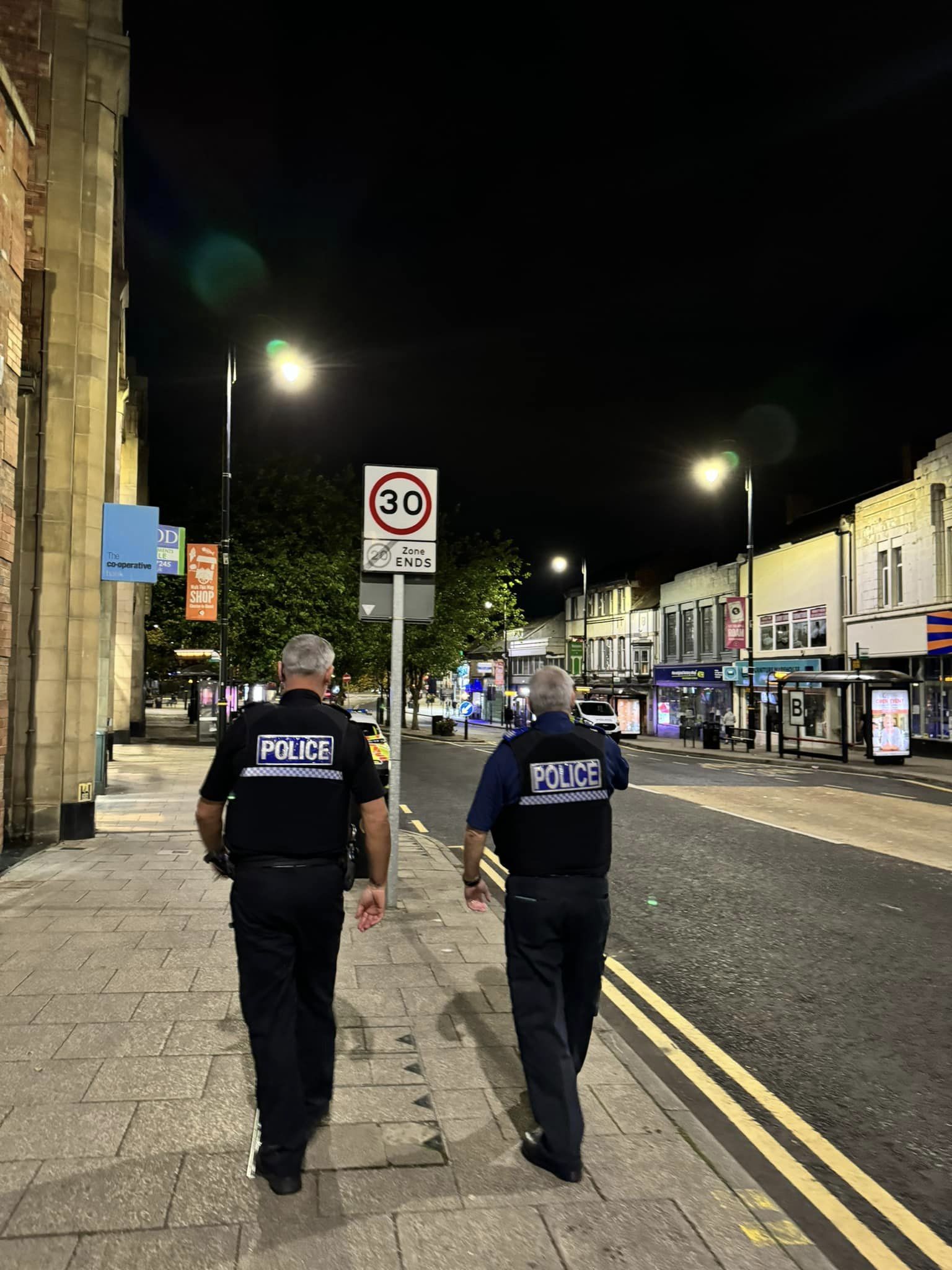 Officers on the beat