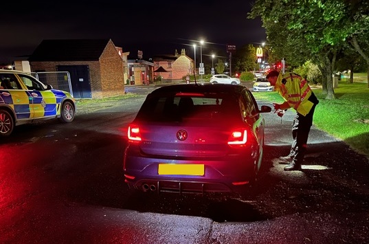 Drink drive checks at Thinford