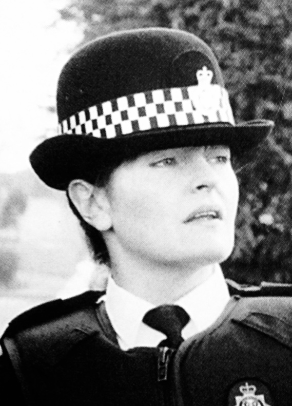 CI Siobhan Jones when she was new in service