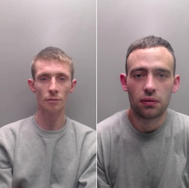 L-R: Ricky Burdess and Sam Rudland