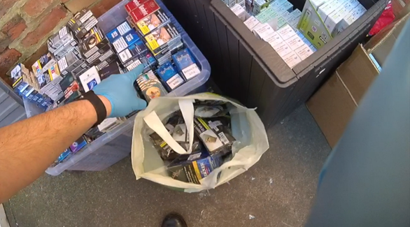 Illegal vapes and tobacco 