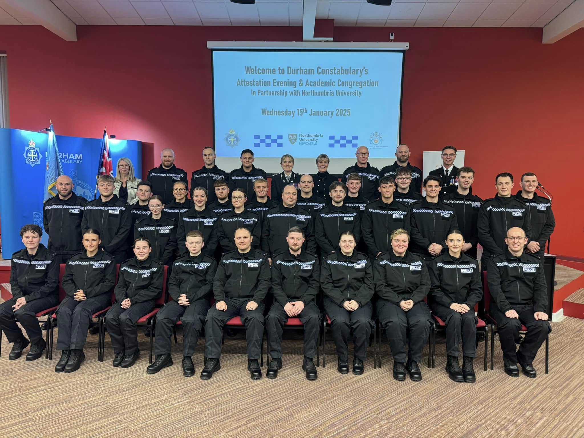 34 new police officers 