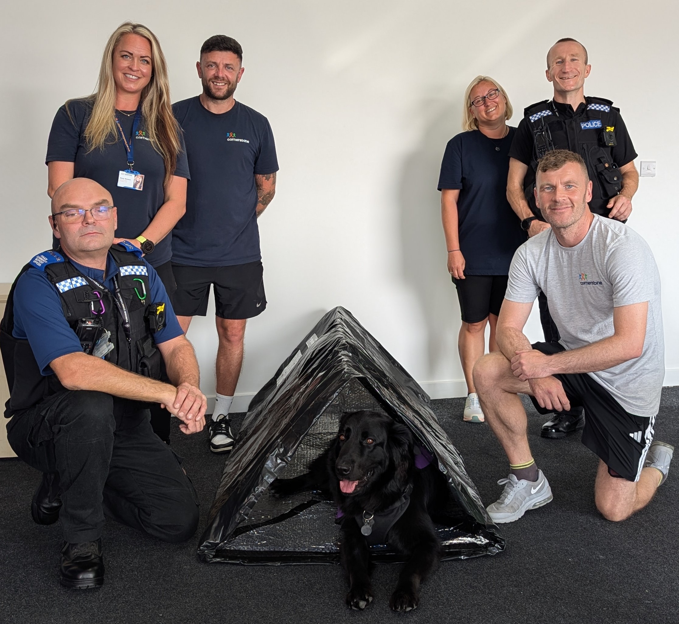 Officers and Corernstone team members