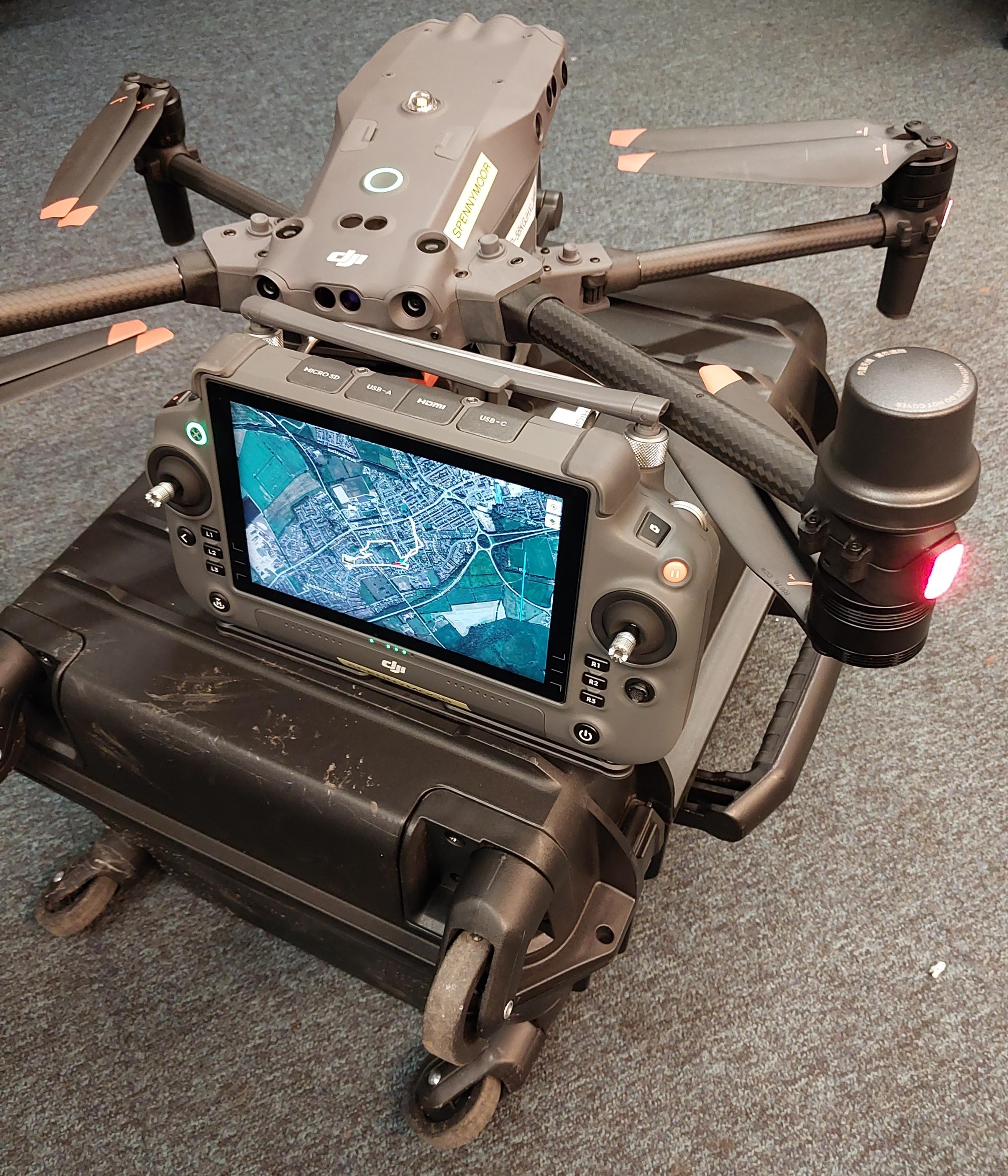 A picture of the force drone