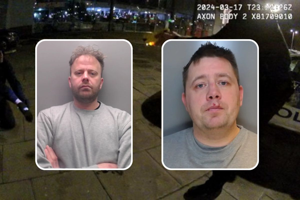 JD Sports ram-raid fail sees two men jailed