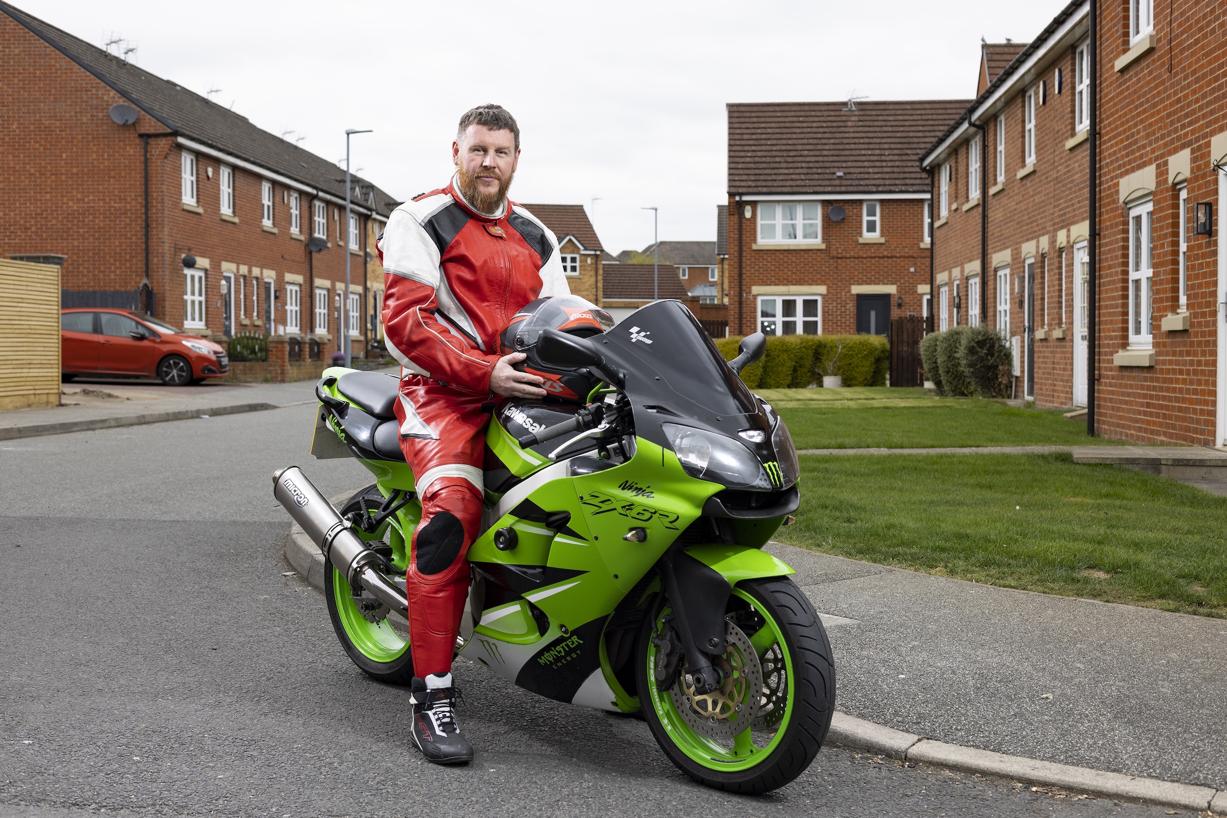 Man on motorbike