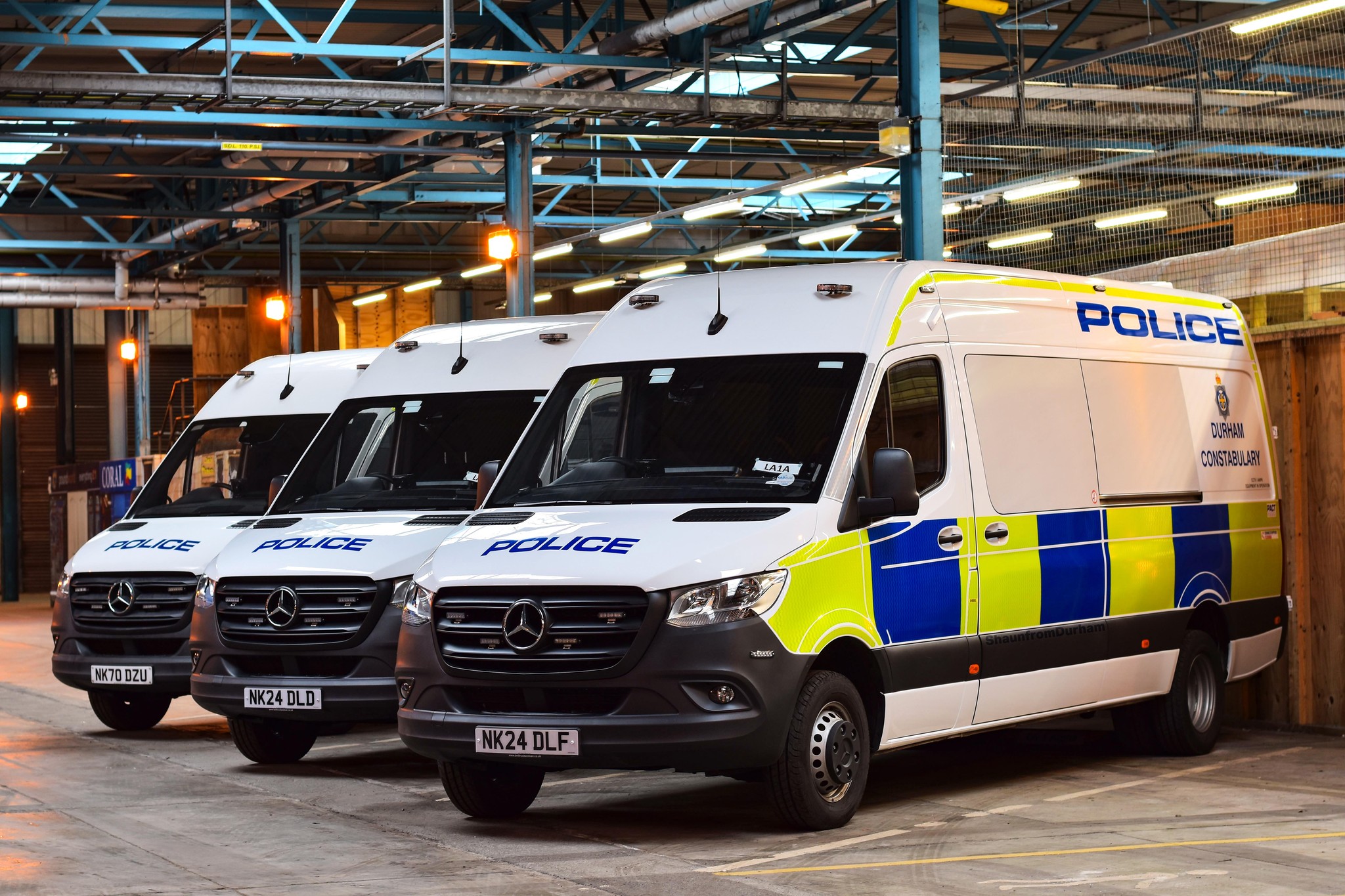 Police van