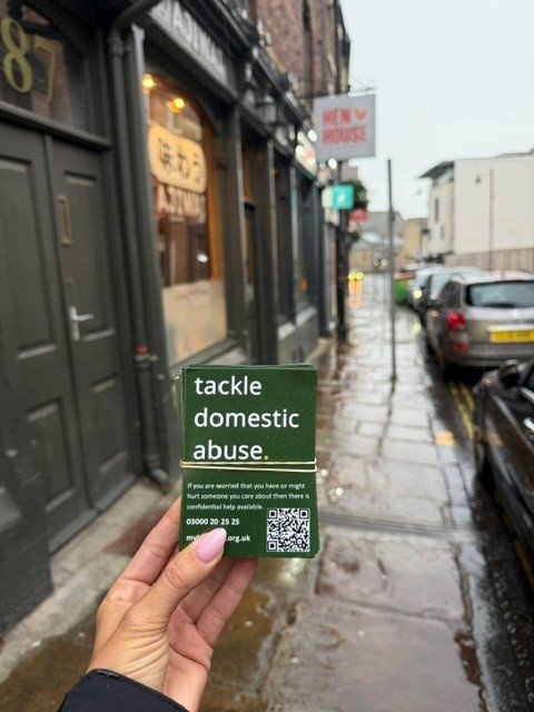 Takeaway sticker