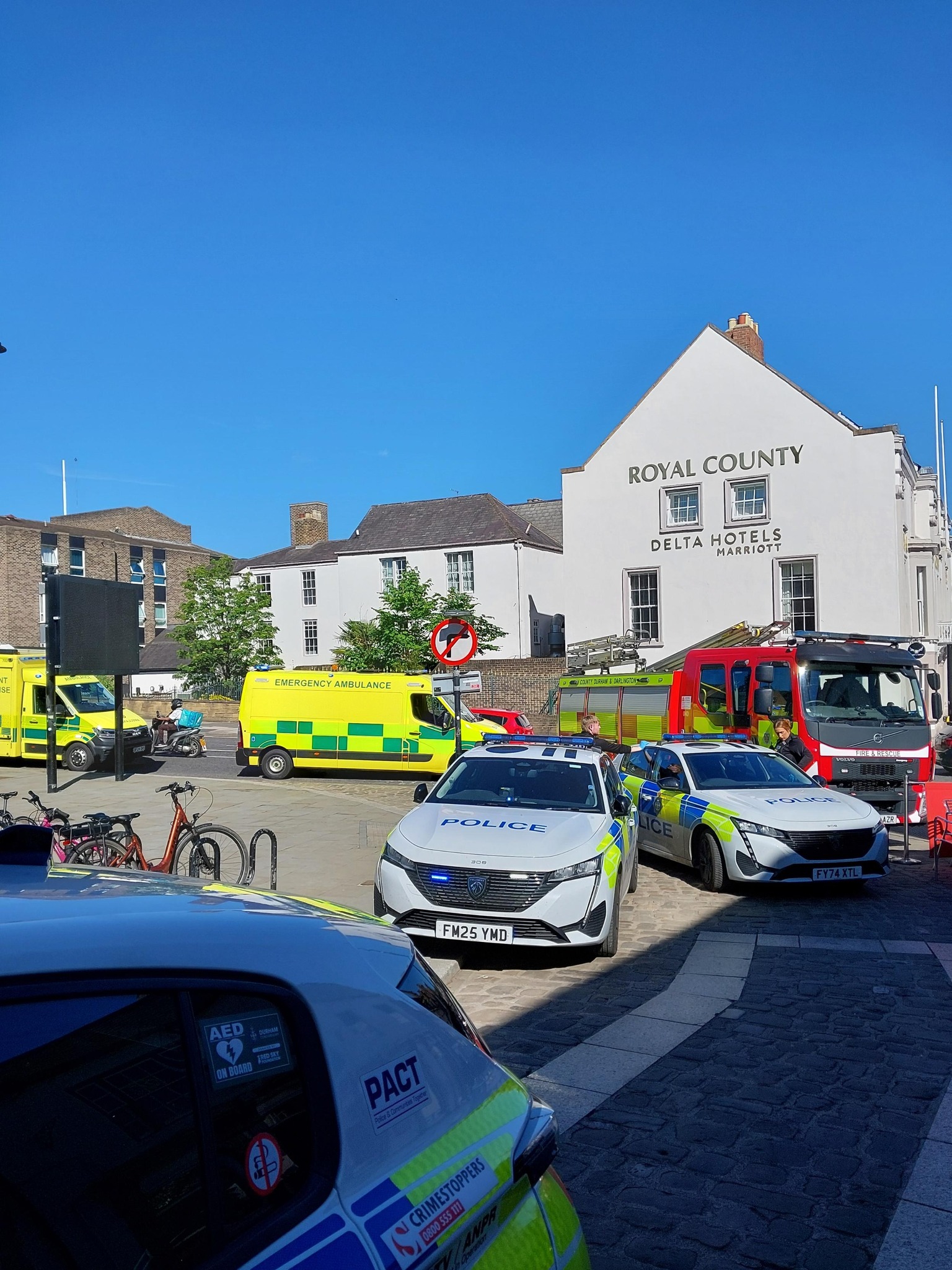 Emergency response vehicles 